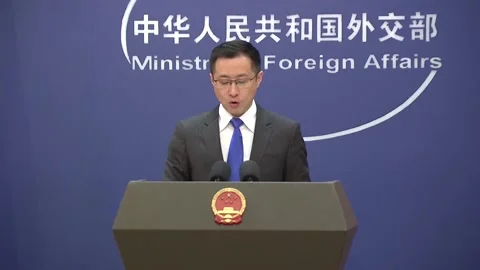 China: China willing to work with all parties to support implementation o... Stock Footage 324874357