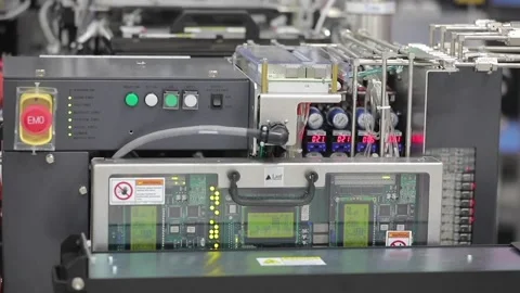 China: China's electronics information manufacturing logs strong growth i... Stock Footage 332340798