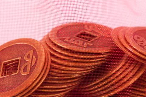 China coins Stock Photos