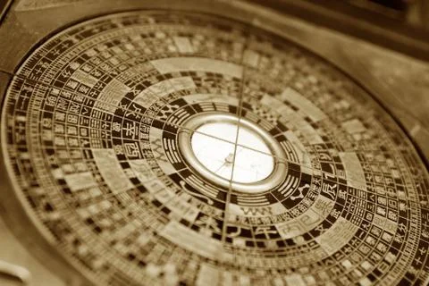 China compass Stock Photos