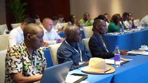 China: Developing Nations Officials Attend Development Seminar in Xiamen 库存影片 345574463