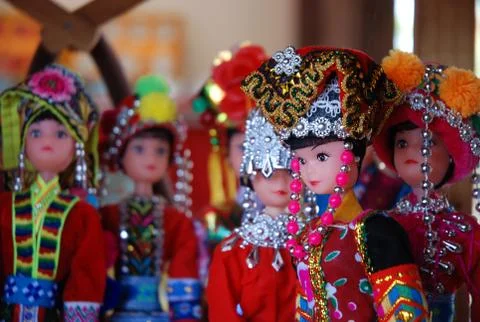 The china doll Stock Photos