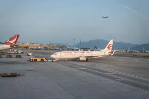 China Eastern Airplane Stock Photos