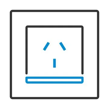 China Electrical Socket Icon Stock Illustration