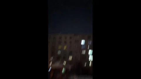 China: Firework in China explodes on ground after being set backwards Stock Footage 328567014