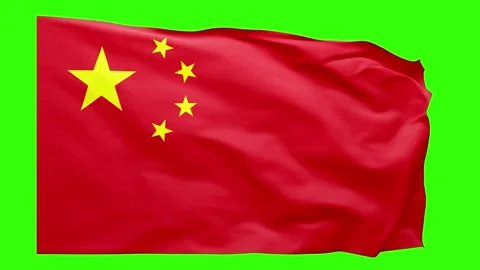 China Flag Animation Stock Footage 317499298