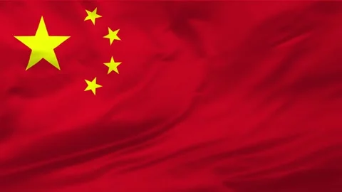China flag background Stock Footage 263943078