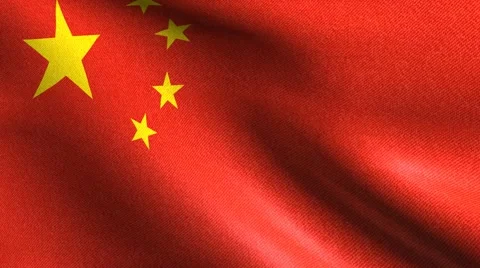 CHINA FLAG BACKGROUND.mp4 Video stock 62813527