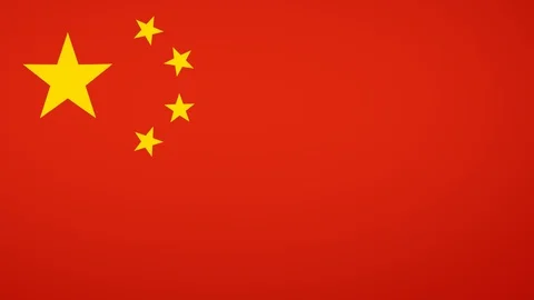 China Flag Composition Video stock 118251280