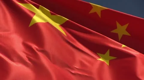 China flag Видео 12392136