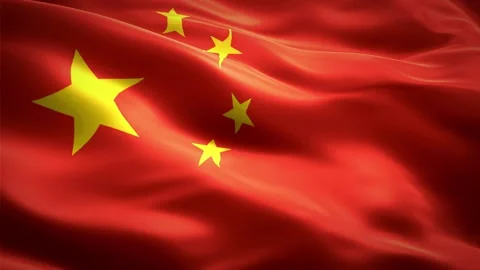 China Flag Video stock 235854674