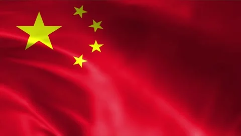 China Flag Stock Footage 262499774