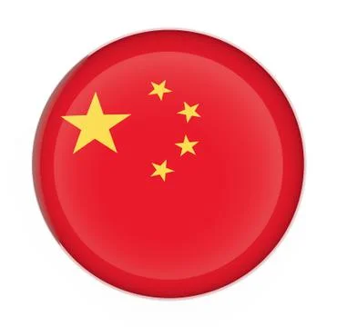 China flag Stock Illustration