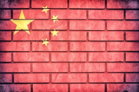 China flag Stock Photos