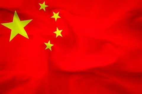 China flag Stock Photos