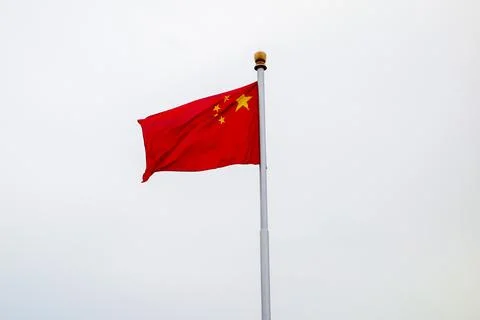 China flag Foto stock