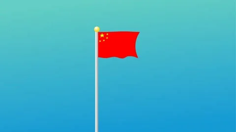China Flag Waving Background And 2d Anim Stock Video Pond5 China Flag Waving Background And 2d Anim Stock Video Pond5