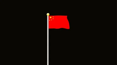 China Flag Waving Background And 2d Anim Stock Video Pond5 China Flag Waving Background And 2d Anim Stock Video Pond5