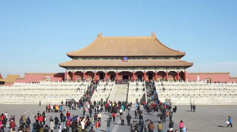 China, Forbidden City Stock Footage 33331875