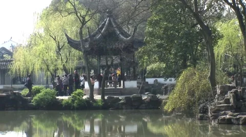 China Garden Video stock 44492781