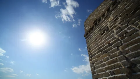 China The Great Wall Stock Footage 163787520