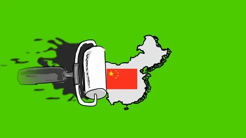 China - Hand-Drawn Animation - scroll pa... | Stock Video | Pond5