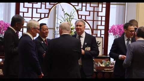China hosts China Development Forum meeting in Beijing, CHINA, CN - 24 Mar 2024 Stock Footage 269744638
