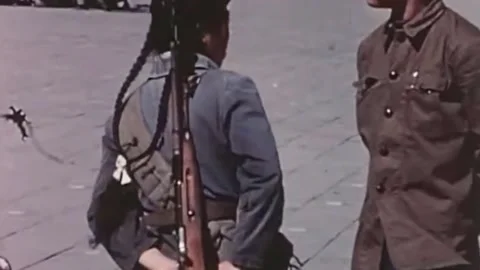 China Leaps Forward, Production Development 1958 (11) Stock Footage 237859768