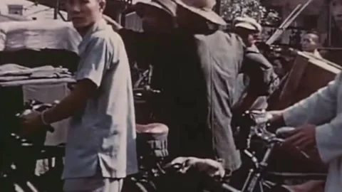 China Leaps Forward, Production Development 1958 (12) Stock Footage 237859769