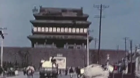 China Leaps Forward, Production Development 1958 (14) Stock Footage 237859771