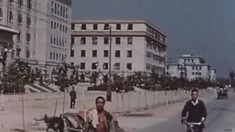 China Leaps Forward, Production Development 1958 (19) Stock Footage 237859781