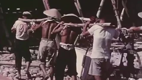China Leaps Forward, Production Development 1958 (41) Stock Footage 237859853