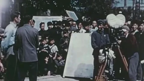 China Leaps Forward, Production Development 1958 (64) Stock Footage 237859953