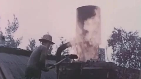 China Leaps Forward.Production Development 1958. (203) Stock Footage 237575454