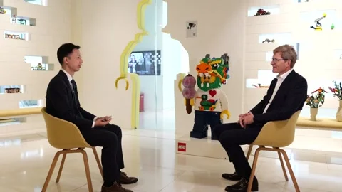 China: LEGO confident in stacking long-term growth in China Stock Footage 286339925