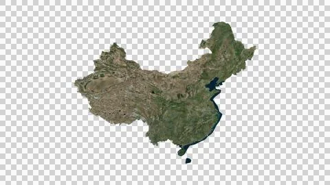 China Map Stock Illustration