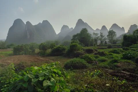 China Mountains Stock Photos
