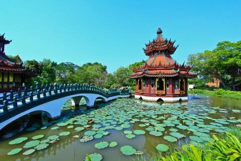 China pavilion Stock Photos