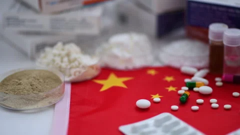 China pharma. Stock Footage 327851473