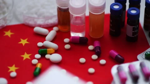 China pharma. Stock Footage 327852258