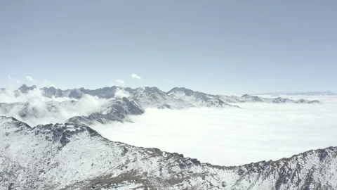 China ridge snow Stock Footage 256796531