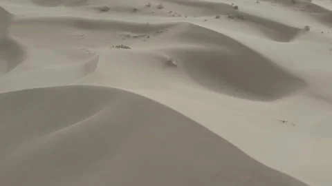 China sand dunes 6 Stock Footage 256830695