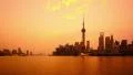 China Shanghai at dawn,(Time Lapse). HD Footage
