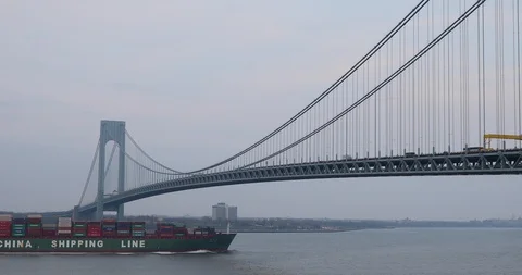 China Shipping Container Lines Stock Footage 88540682