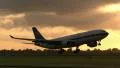China southern plane landing HD Footage