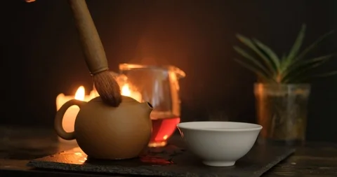 China tea ceremony Stock Footage 126572408