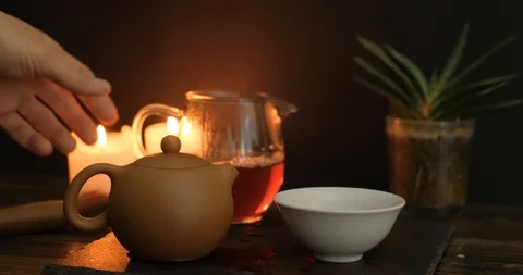 China tea ceremony Stock Footage 126572642