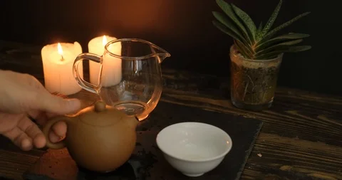 China tea ceremony Stock Footage 126572675