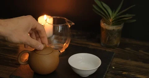 China tea ceremony Stock Footage 126572888