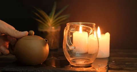 China tea ceremony Stock Footage 126572991